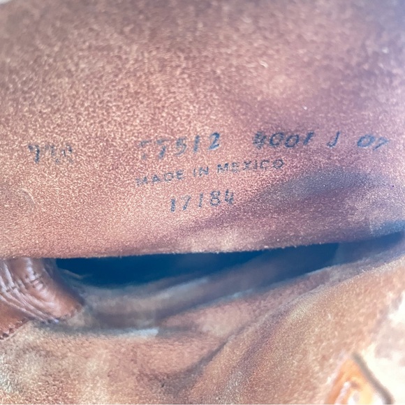 Frye Veronica Short Brown Cognac Leather Riding Boot | US 7.5 - Picture 8 of 9